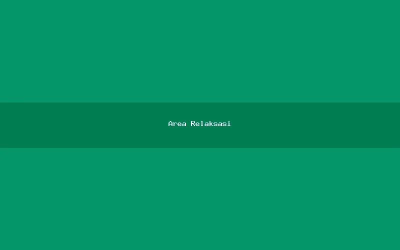 Area Relaksasi